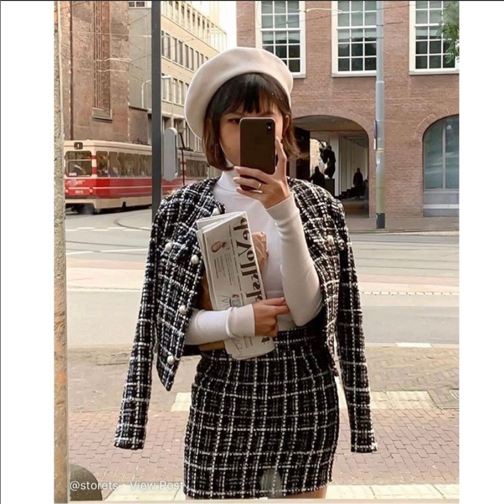 Storets Karina Boulcé Tweed Set NWT